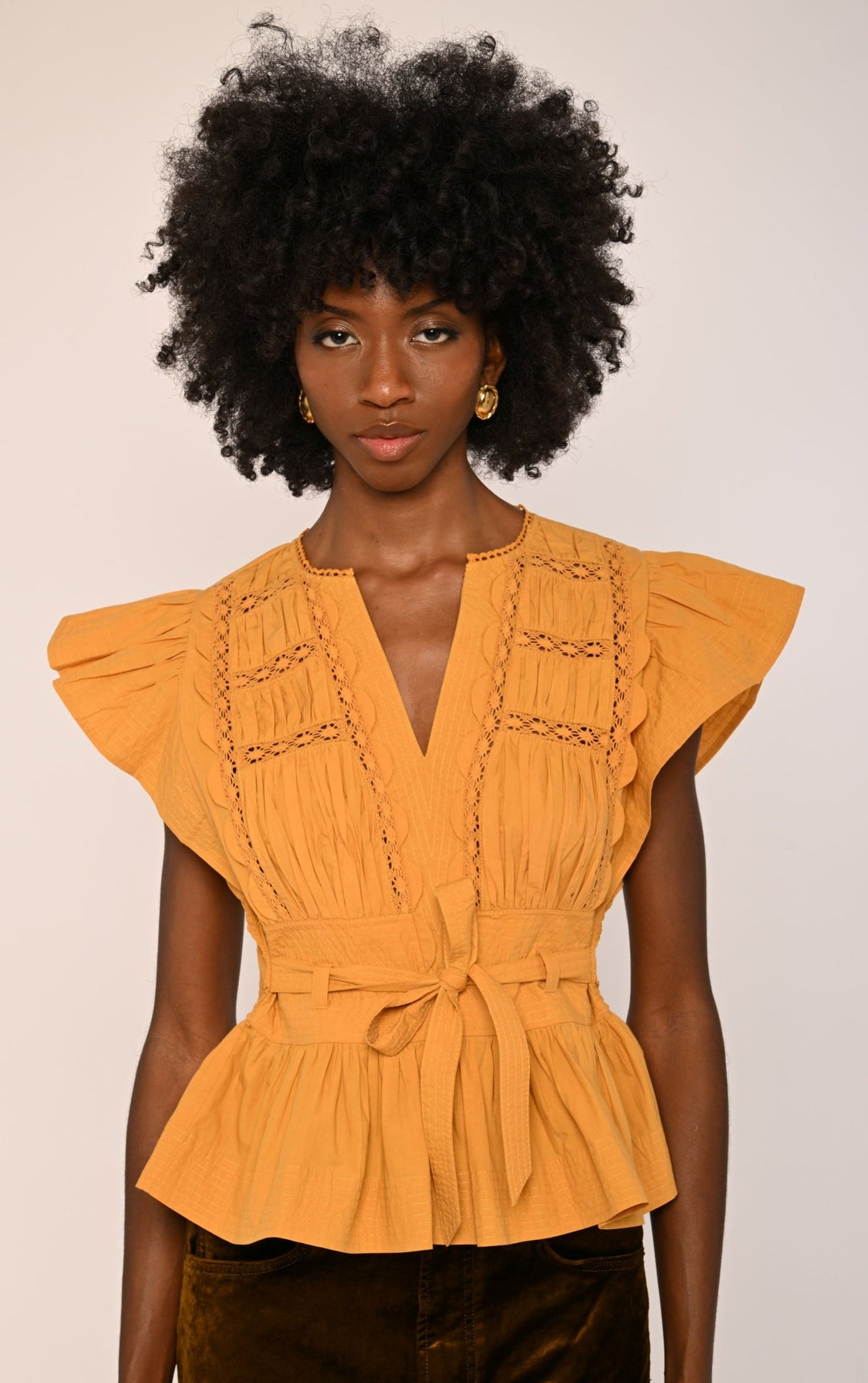 Love the Label Madelyn Top - Capri by Sunset & Co.