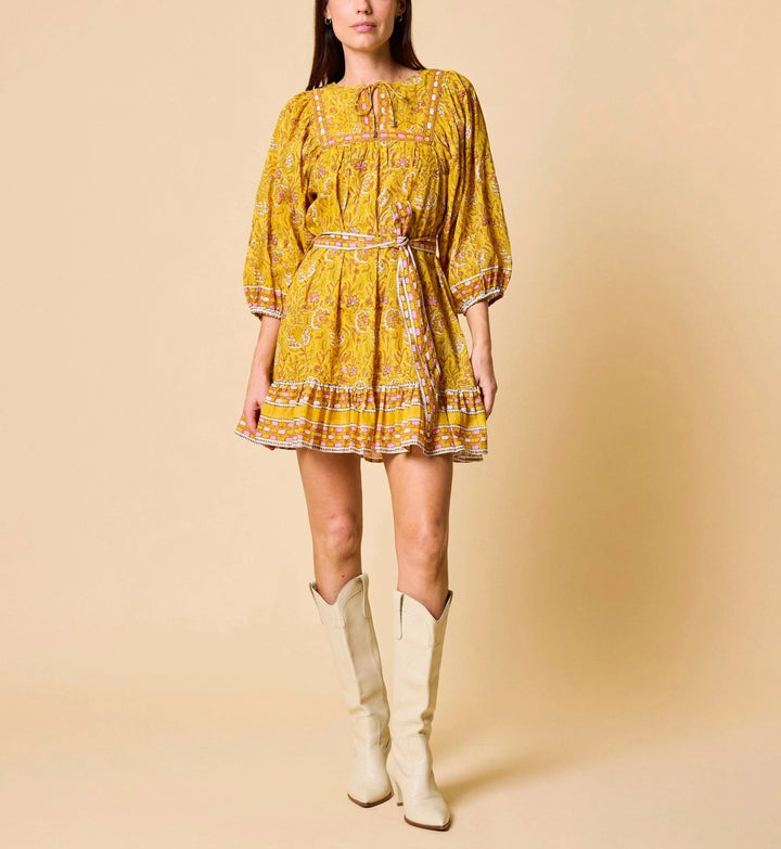 Cleobella Magdalena Mini Dress - Capri by Sunset & Co.