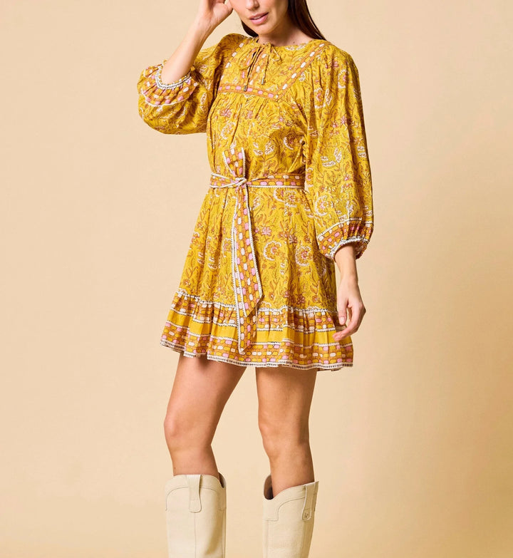 Cleobella Magdalena Mini Dress - Capri by Sunset & Co.