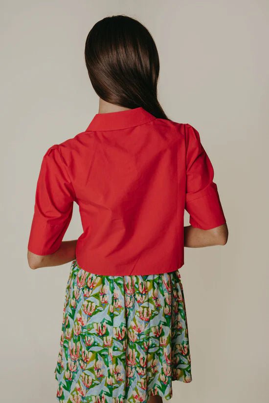 La Roque Fallon Top - Capri by Sunset & Co.