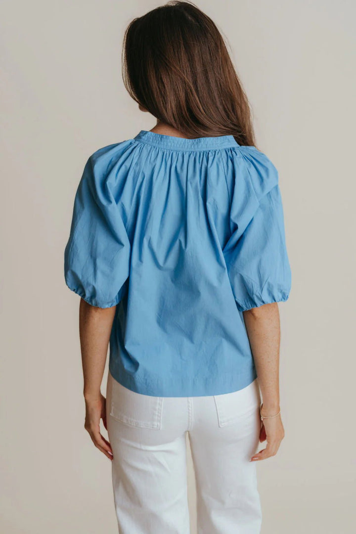 La Roque Henley Top - Capri by Sunset & Co.