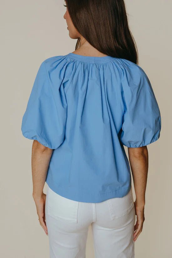 La Roque Henley Top - Capri by Sunset & Co.