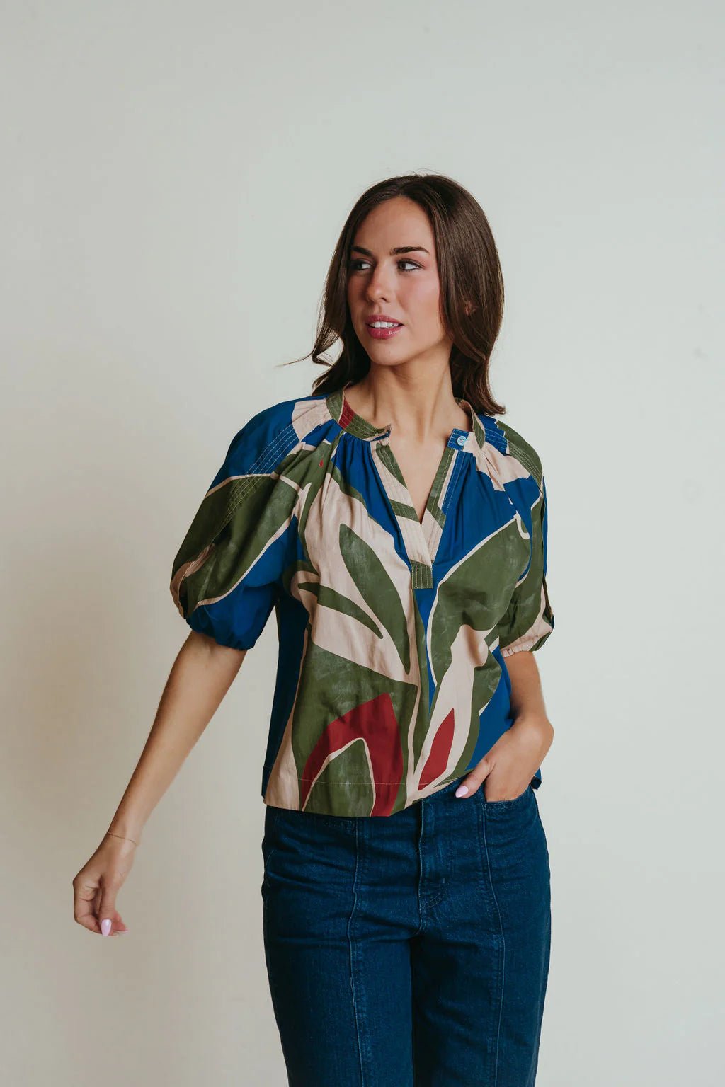 La Roque Henley Top - Capri by Sunset & Co.