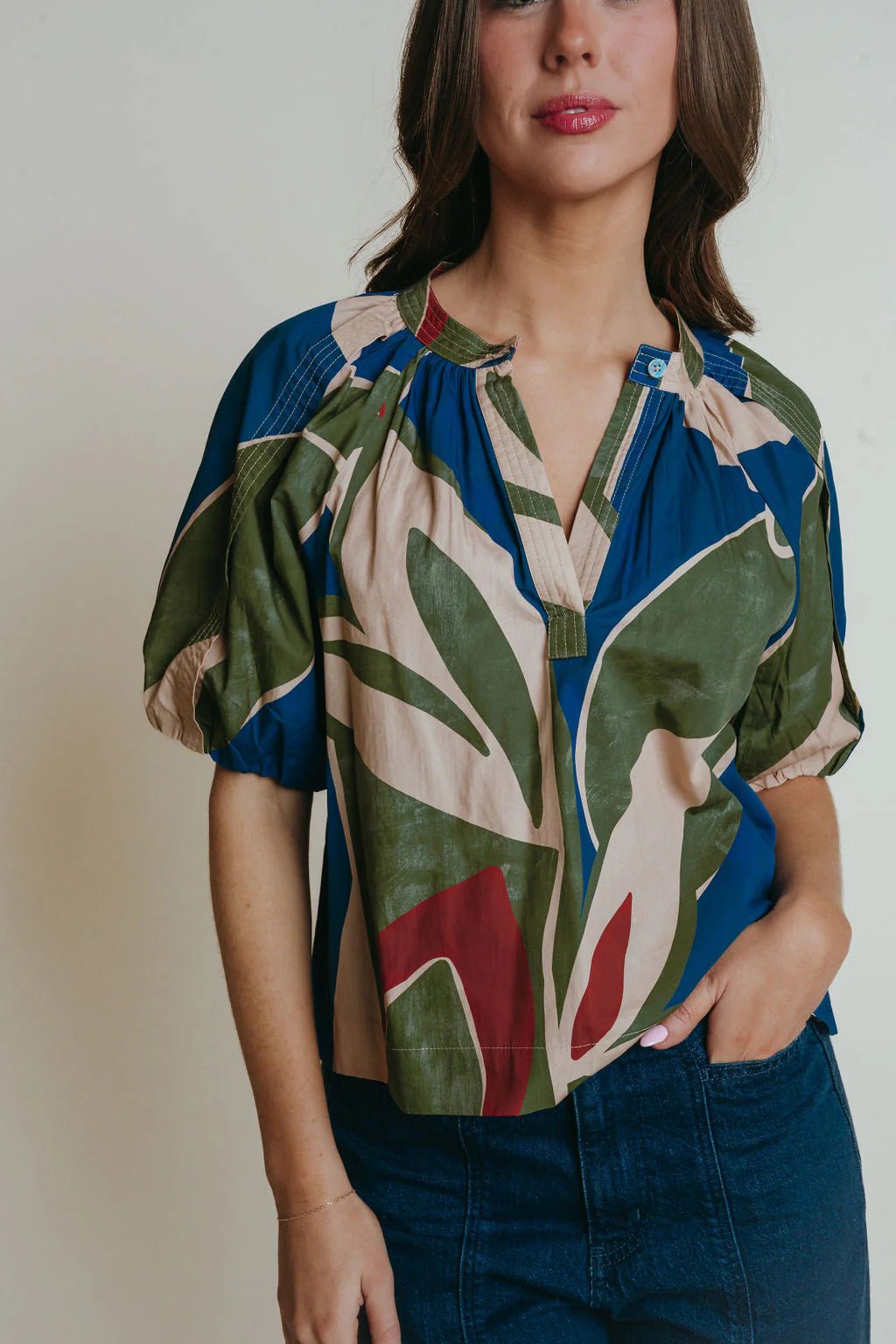 La Roque Henley Top - Capri by Sunset & Co.