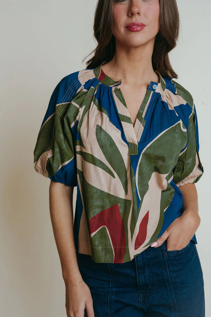 La Roque Henley Top - Capri by Sunset & Co.