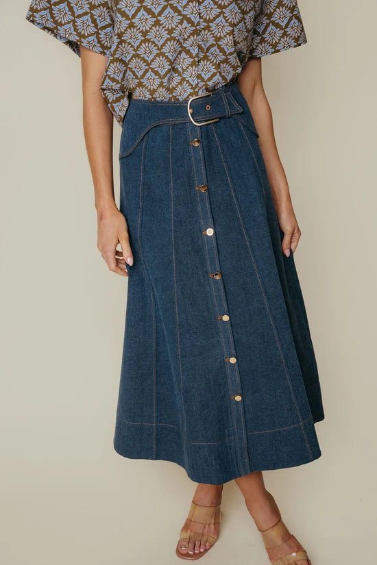 La Roque Silvie Skirt - Capri by Sunset & Co.