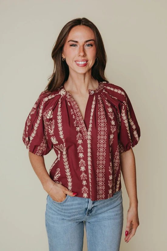 La Roque Henley Top - Capri by Sunset & Co.