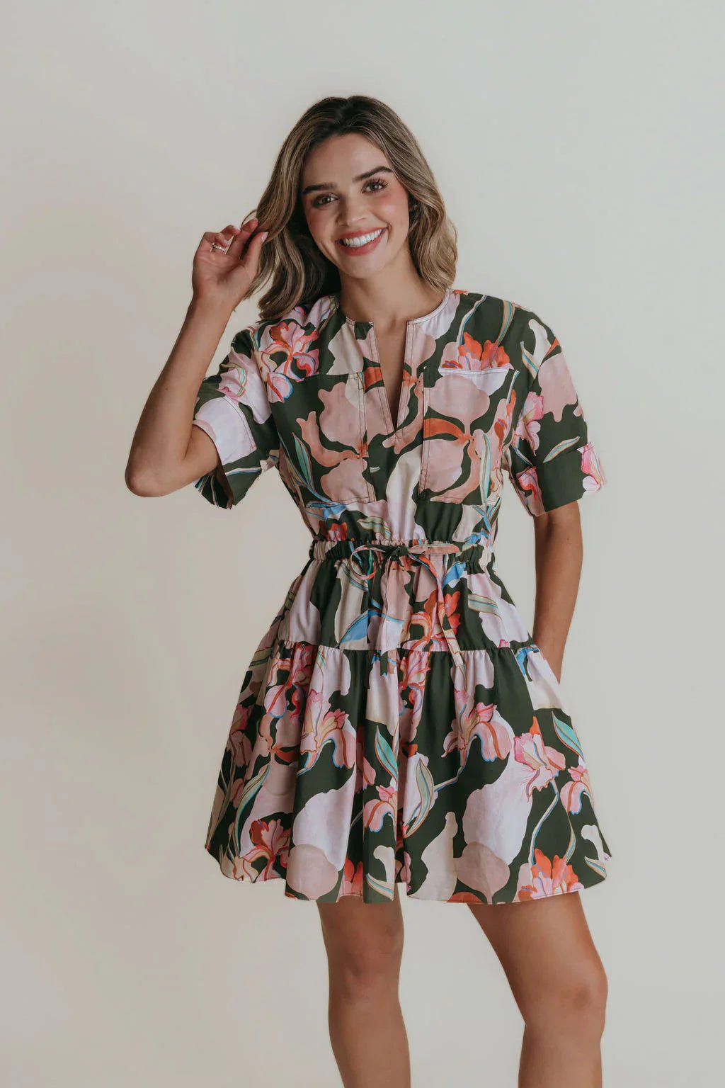 La Roque Valeria Mini Dress - Capri by Sunset & Co.