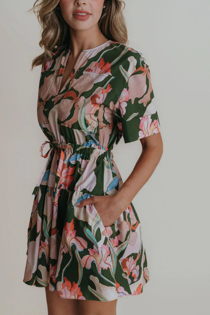 La Roque Valeria Mini Dress - Capri by Sunset & Co.