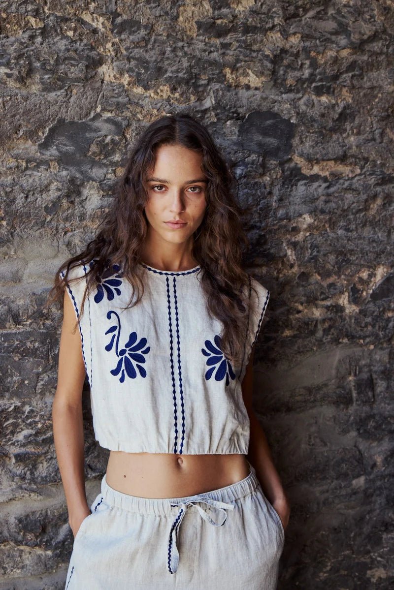 Melissa Nepton Reine Top - Capri by Sunset & Co.