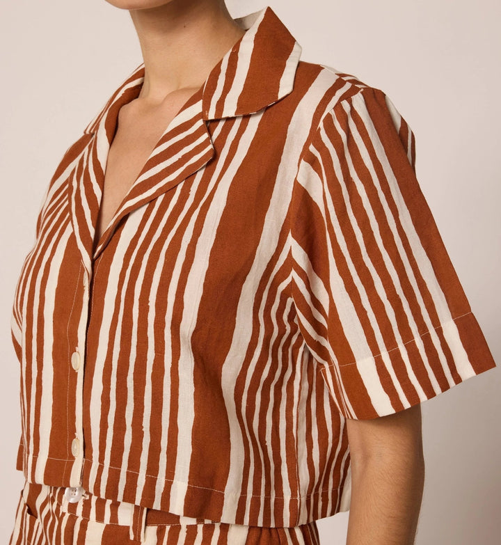 Cleobella Mizuki Blouse - Capri by Sunset & Co.