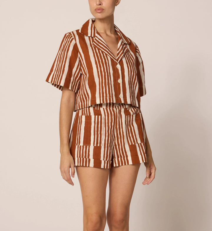 Cleobella Mizuki Blouse - Capri by Sunset & Co.