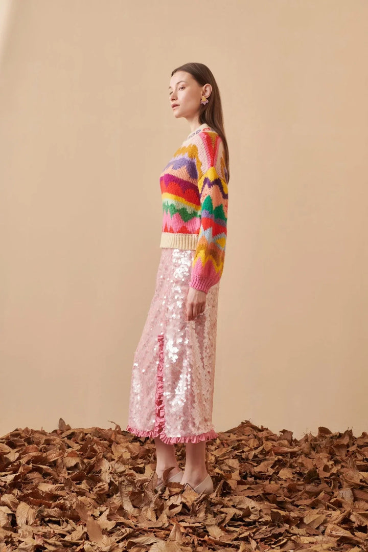 Celia B Moombeam Sweater - Capri by Sunset & Co.