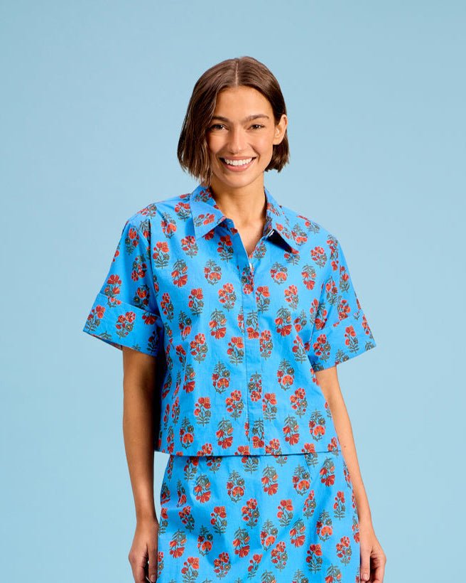 Livro Club Shirt - Capri by Sunset & Co.