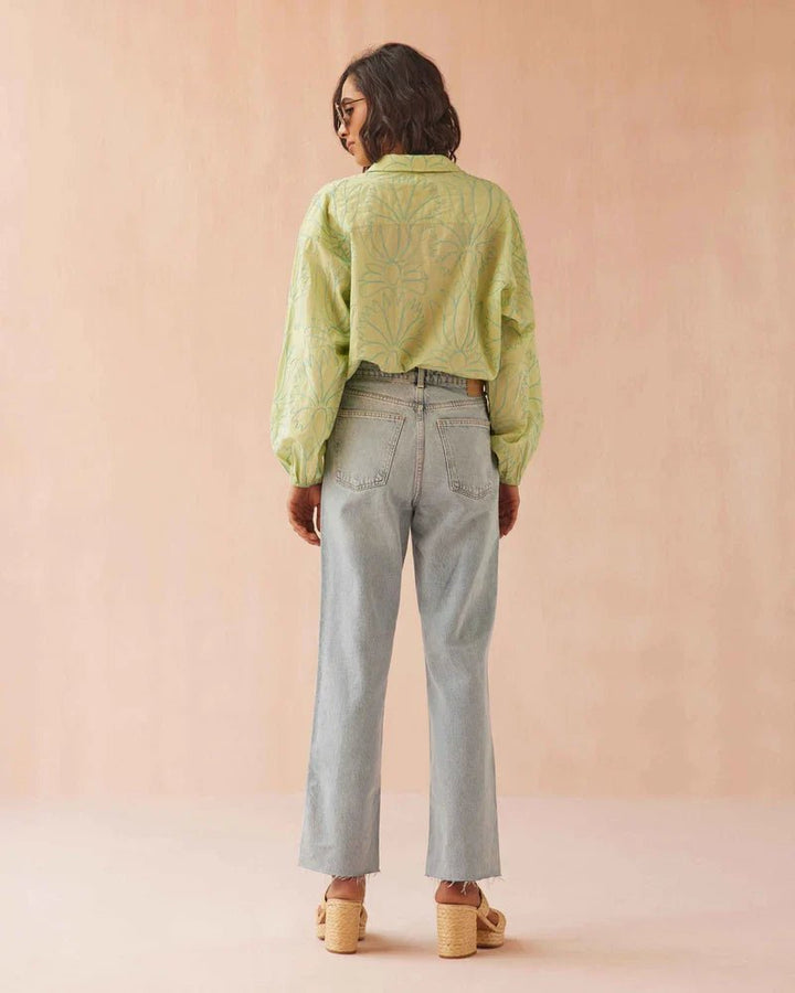 Omika Nero Blouse - Capri by Sunset & Co.