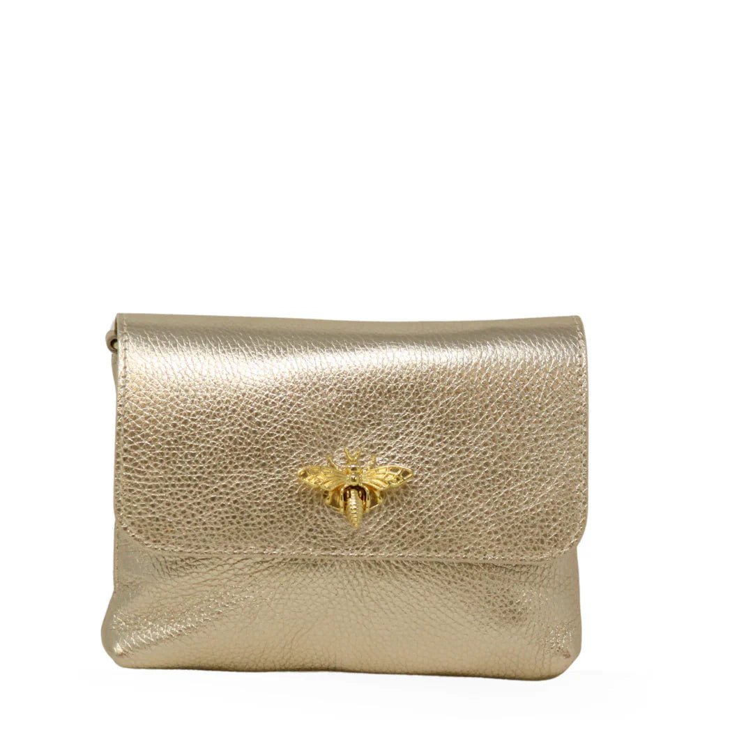 German Fuentes Leather Butterfly Bag - Capri by Sunset & Co.