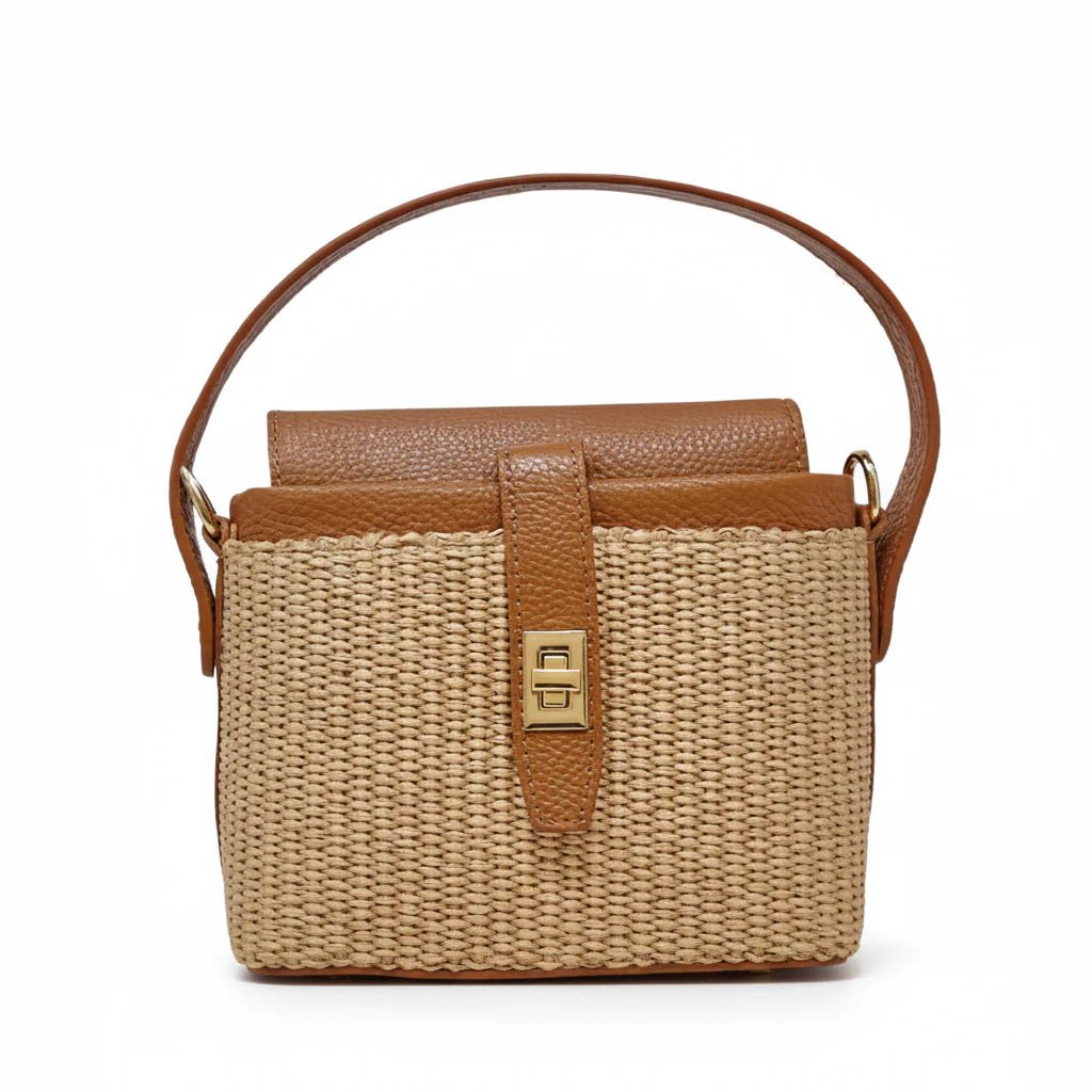 German Fuentes Rattan Handbag - Capri by Sunset & Co.