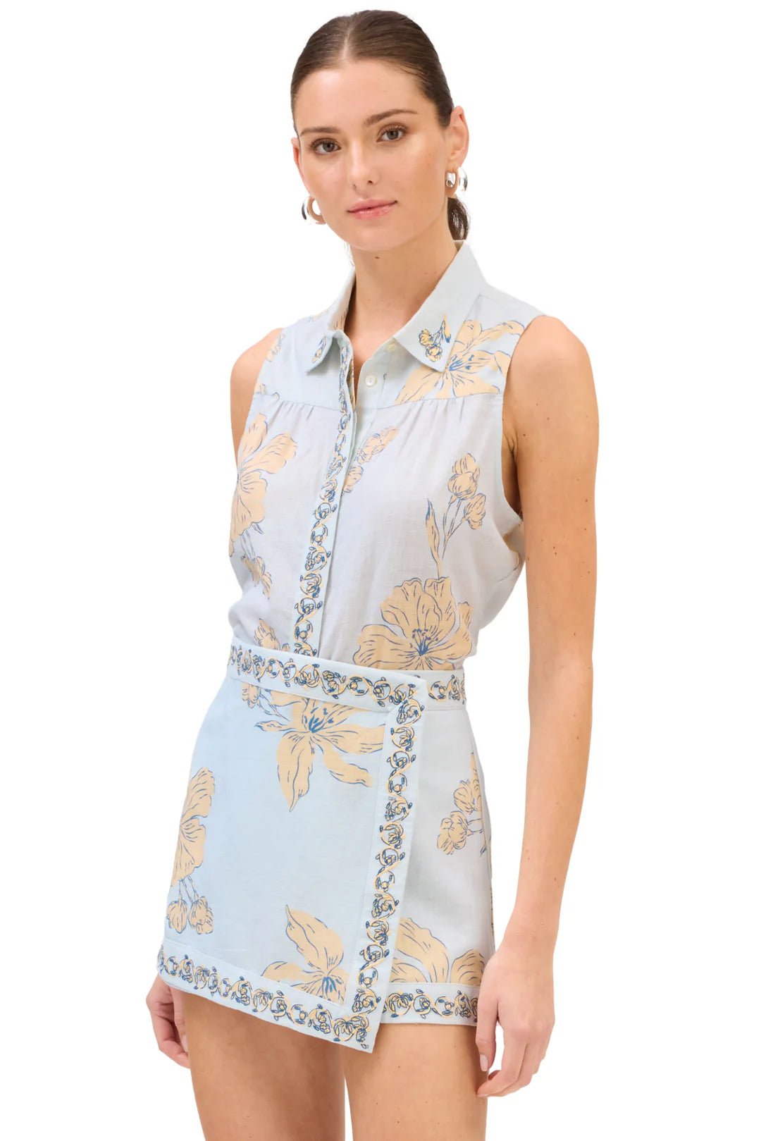 ALLISON New York Addison Tank - Capri by Sunset & Co.