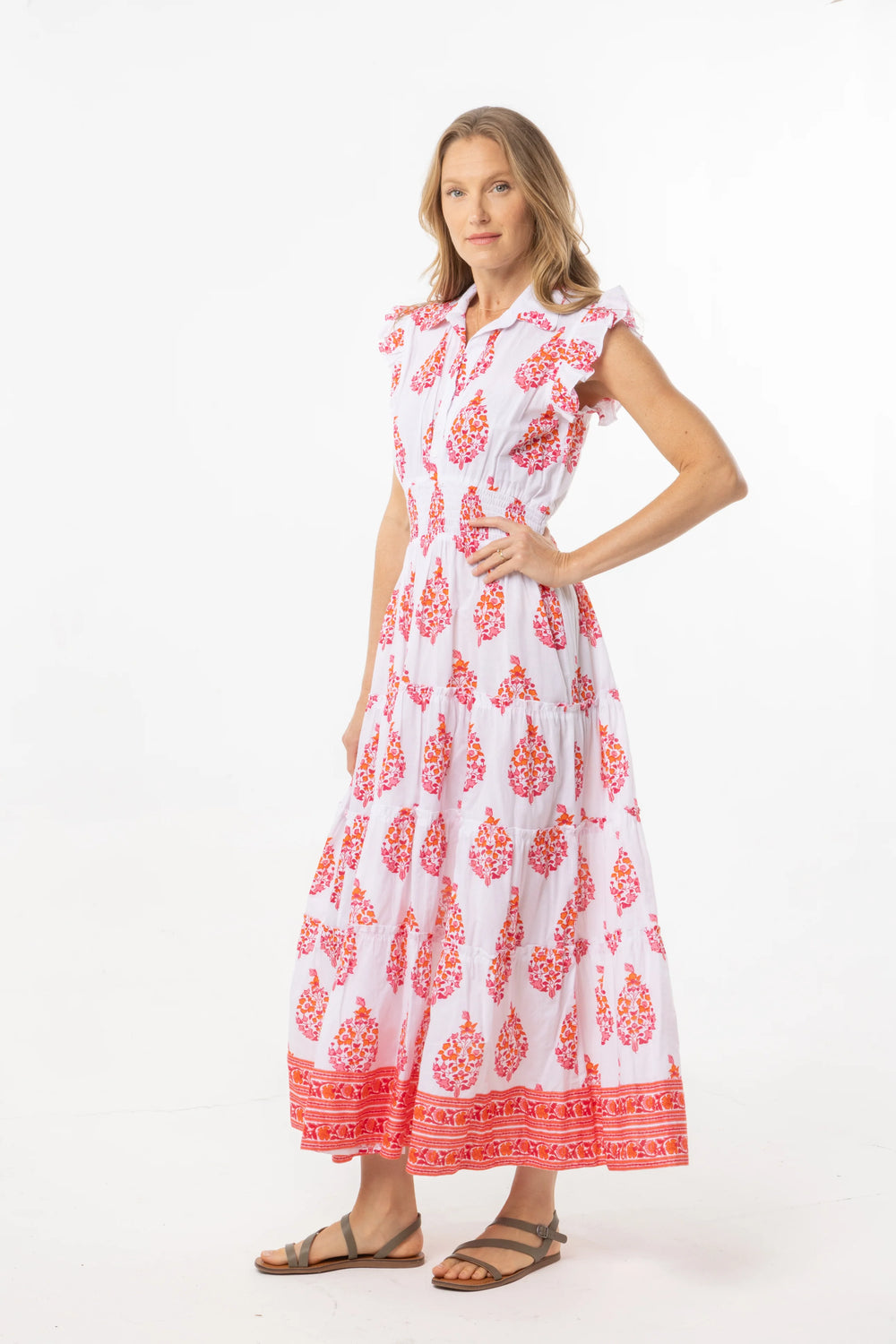 Bindu Paulina Dress - Capri by Sunset & Co.