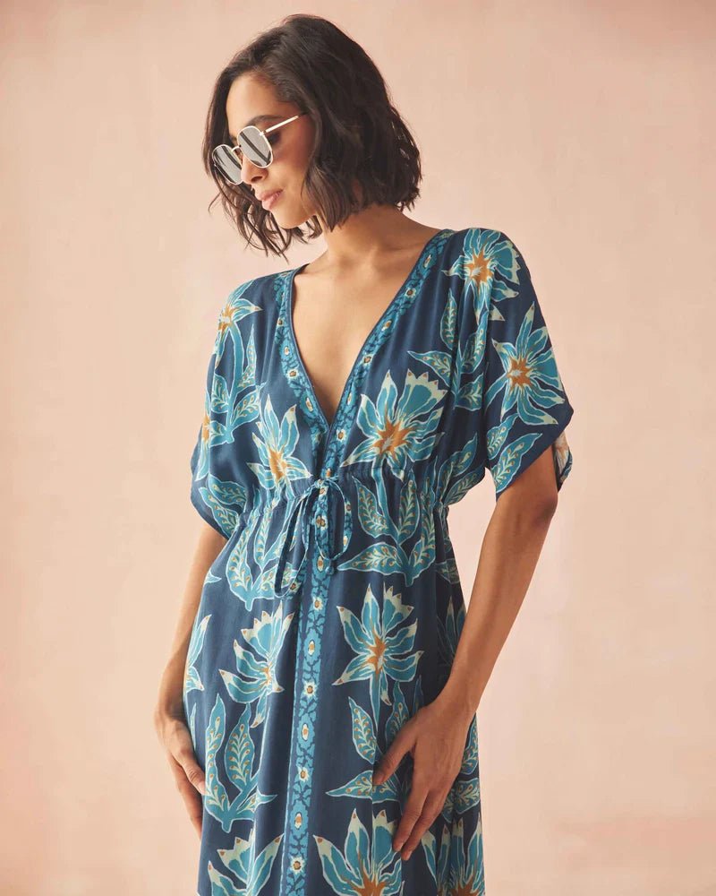 Omika Pia Caftan - Capri by Sunset & Co.