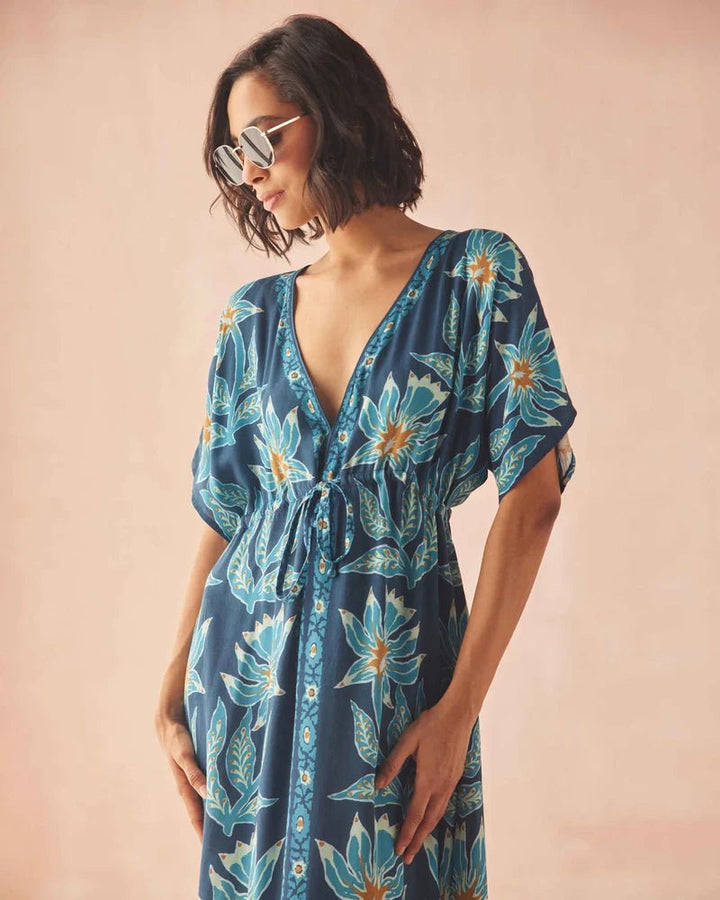 Omika Pia Caftan - Capri by Sunset & Co.