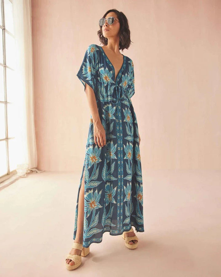 Omika Pia Caftan - Capri by Sunset & Co.
