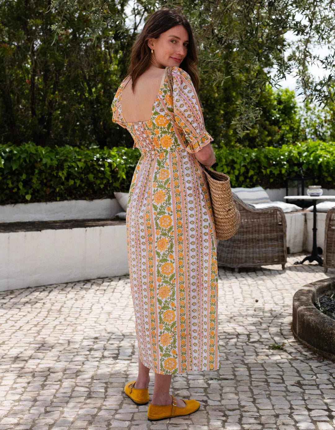 Pink City Prints Maree Dress - Capri by Sunset & Co.