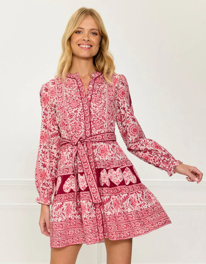 Pink City Prints Gemma Mini Dress
