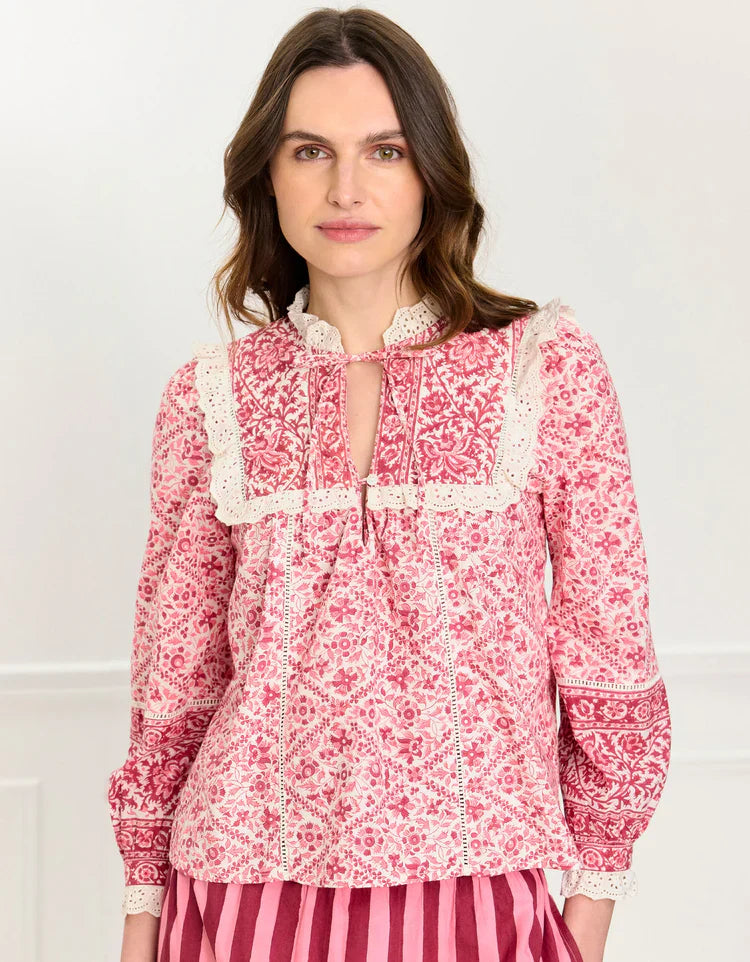 Pink City Prints Nettie Blouse