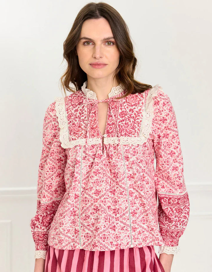 Pink City Prints Nettie Blouse
