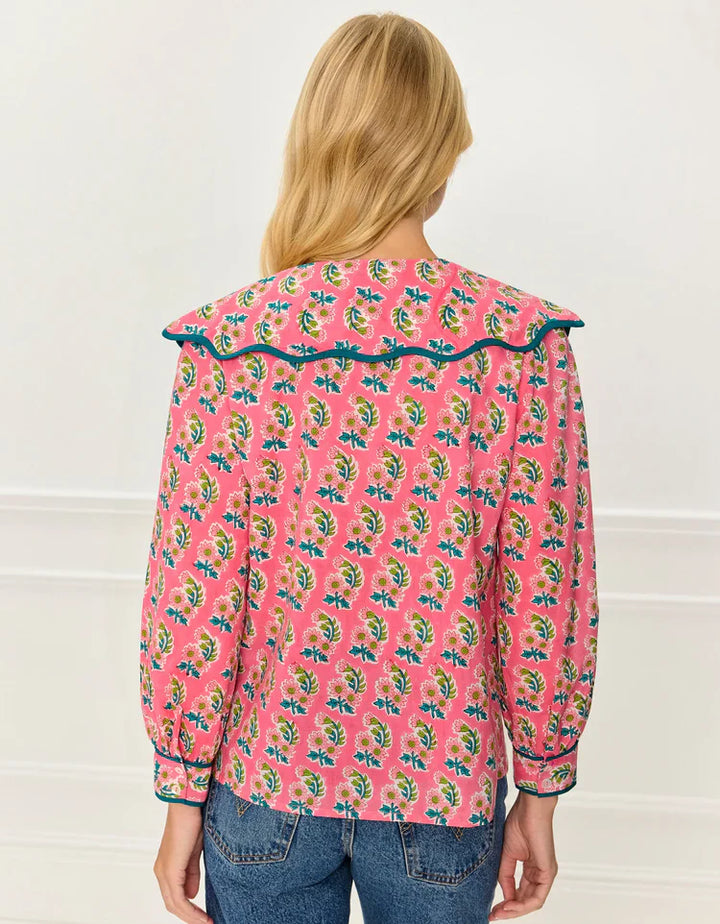 Pink City Prints Apple Blouse