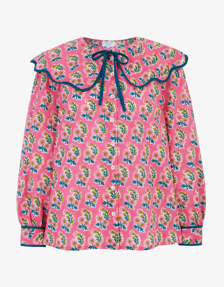 Pink City Prints Apple Blouse