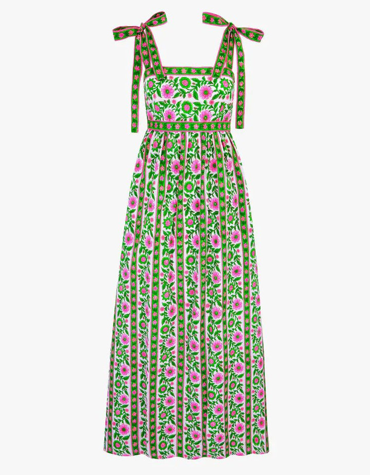 Pink City Prints Mykonos Dress - Capri by Sunset & Co.