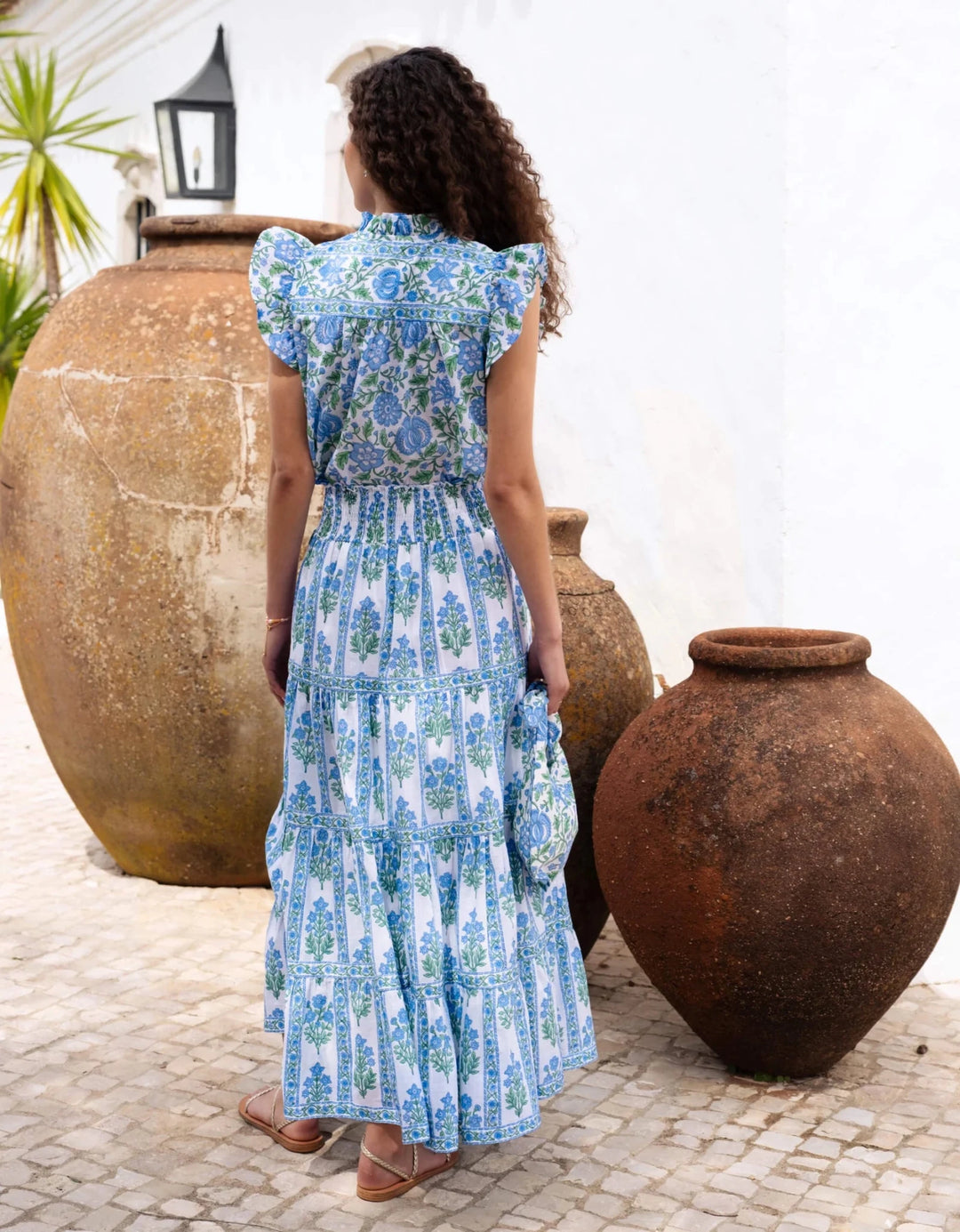Pink City Prints Arles Skirt - Capri by Sunset & Co.
