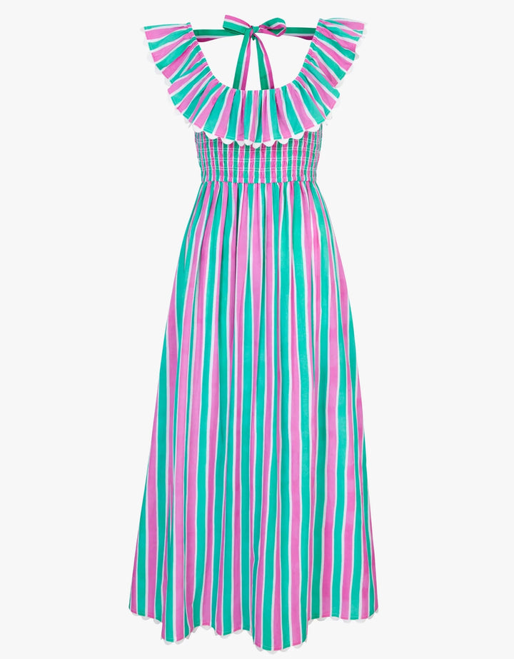 Pink City Prints Susie Dress - Capri by Sunset & Co.