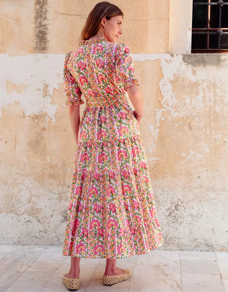 Pink City Prints Matilda Dress - Capri by Sunset & Co.