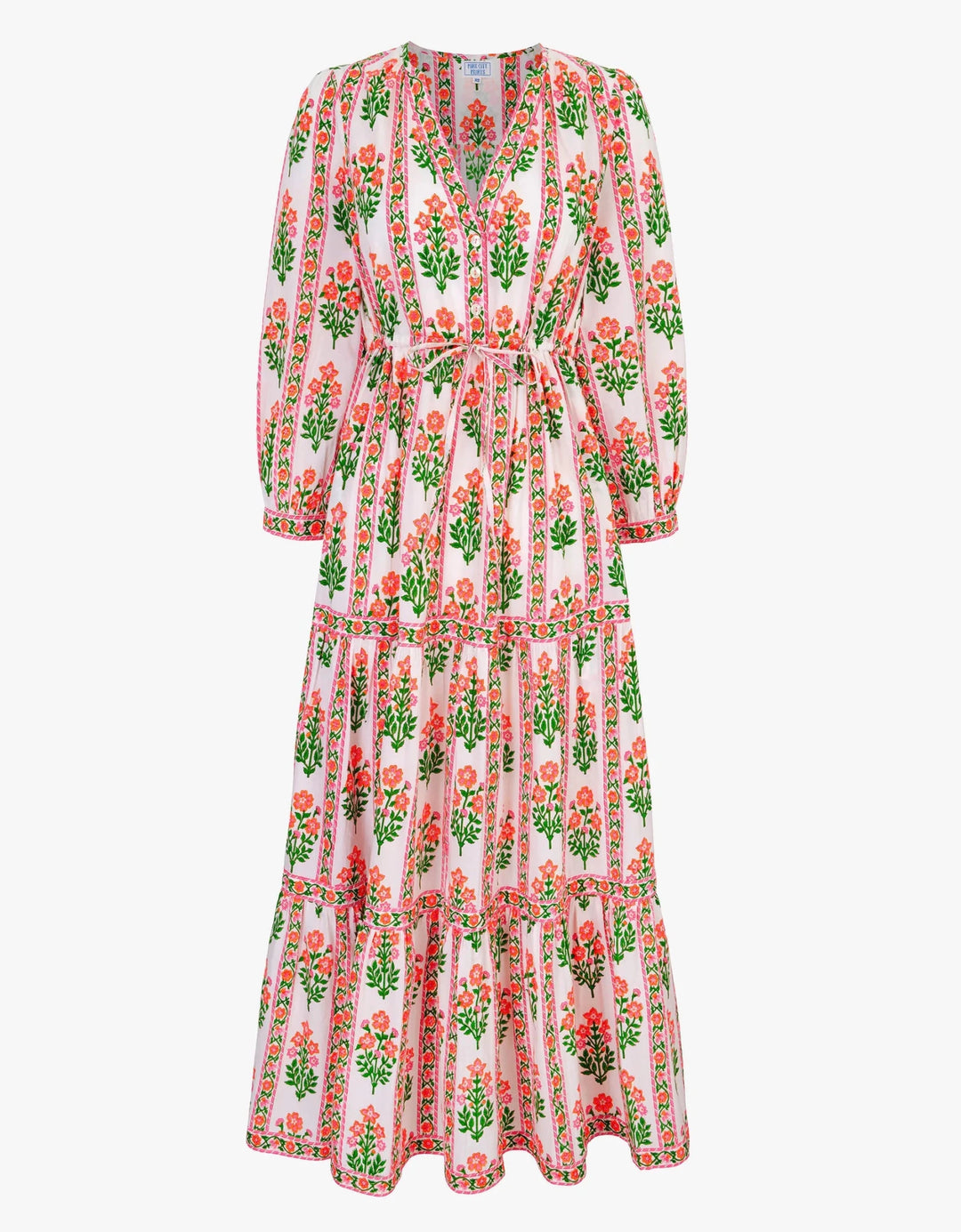 Pink City Prints Sofia Dress - Capri by Sunset & Co.
