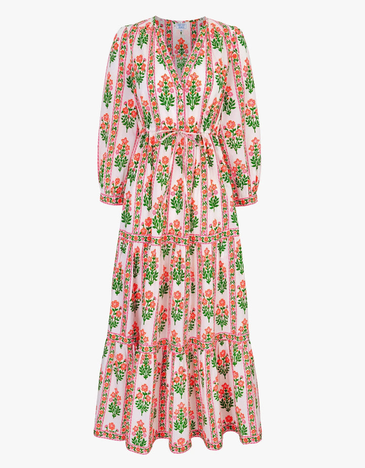 Pink City Prints Sofia Dress - Capri by Sunset & Co.