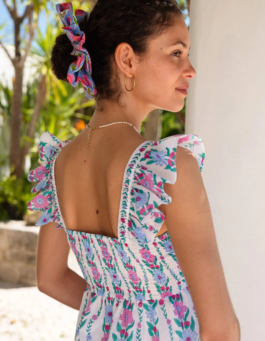 Pink City Prints Freya Top - Capri by Sunset & Co.