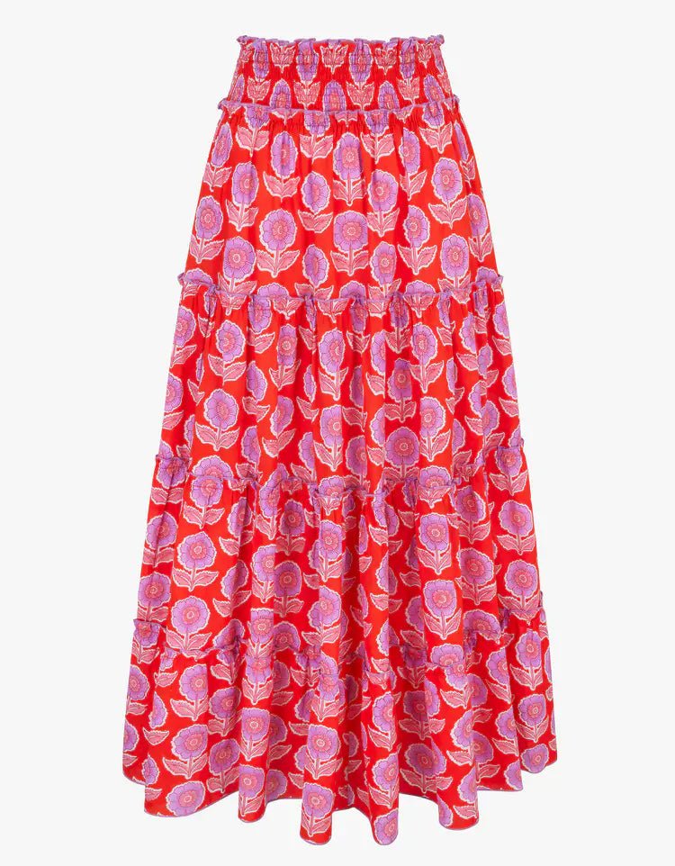 Pink City Prints Rah Rah Skirt - Capri by Sunset & Co.