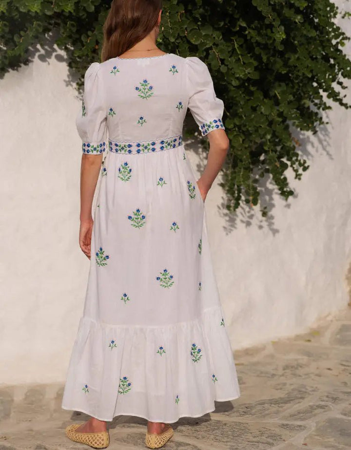 Pink City Prints Alicia Dress - Capri by Sunset & Co.