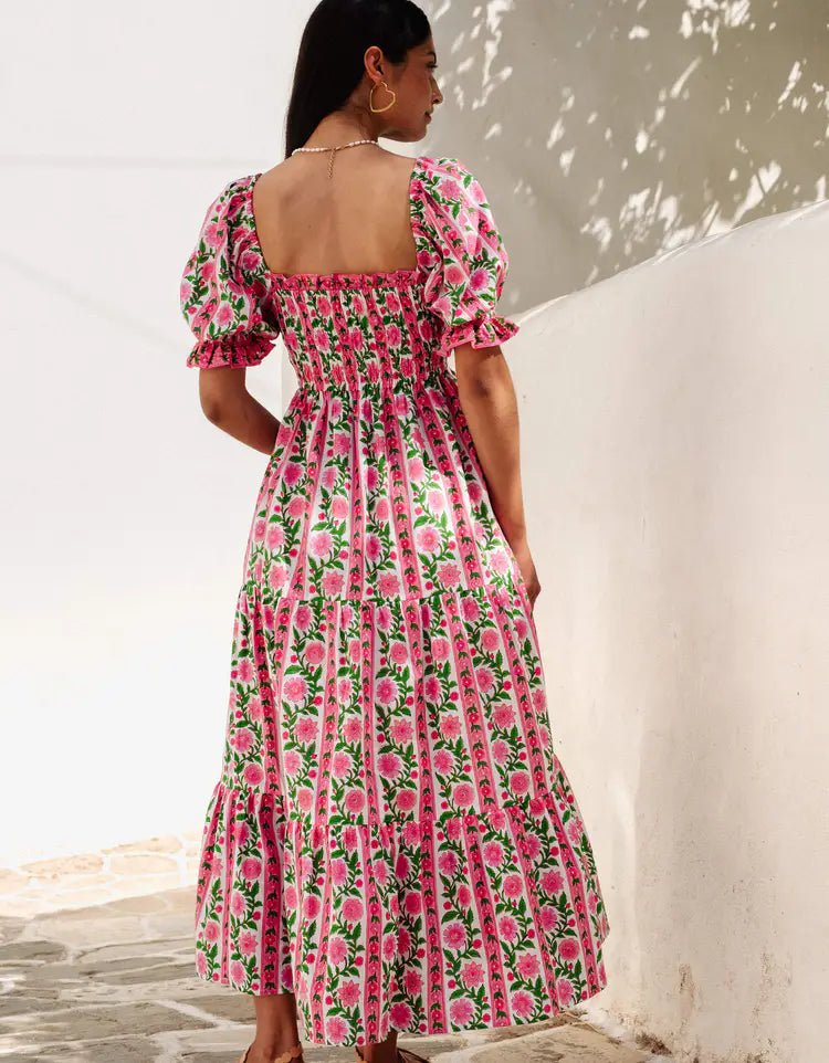 Pink City Prints Palermo Dress - Capri by Sunset & Co.