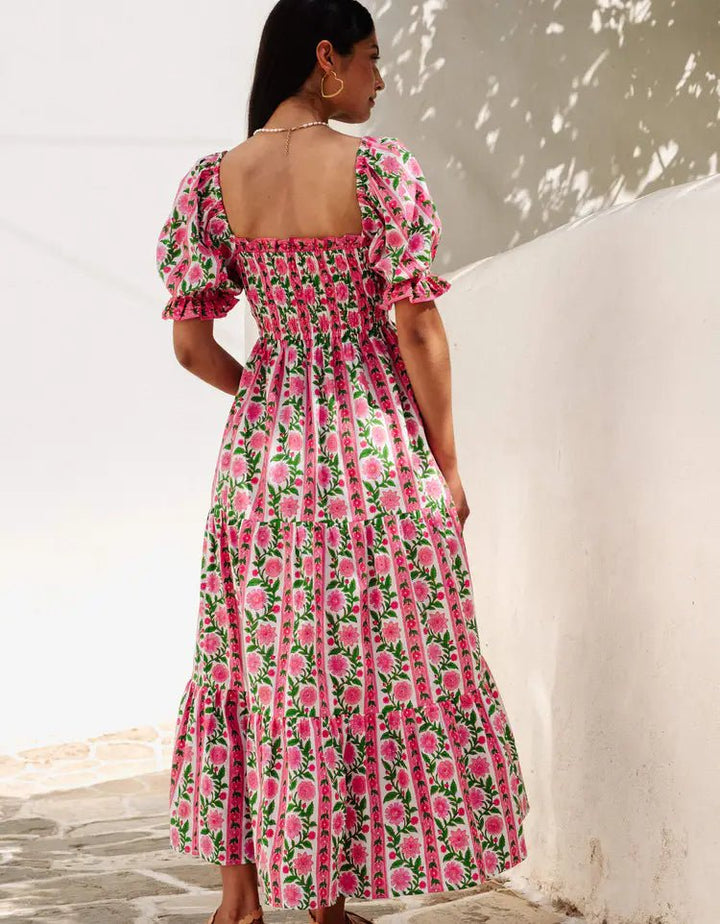 Pink City Prints Palermo Dress - Capri by Sunset & Co.