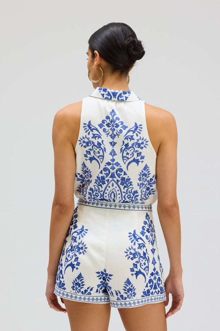 Allison New York Solenne Top - Capri by Sunset & Co.