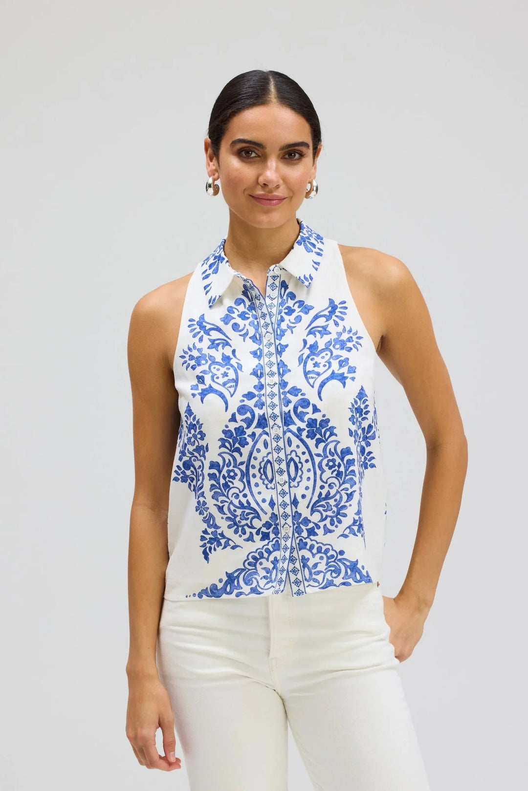 Allison New York Solenne Top - Capri by Sunset & Co.