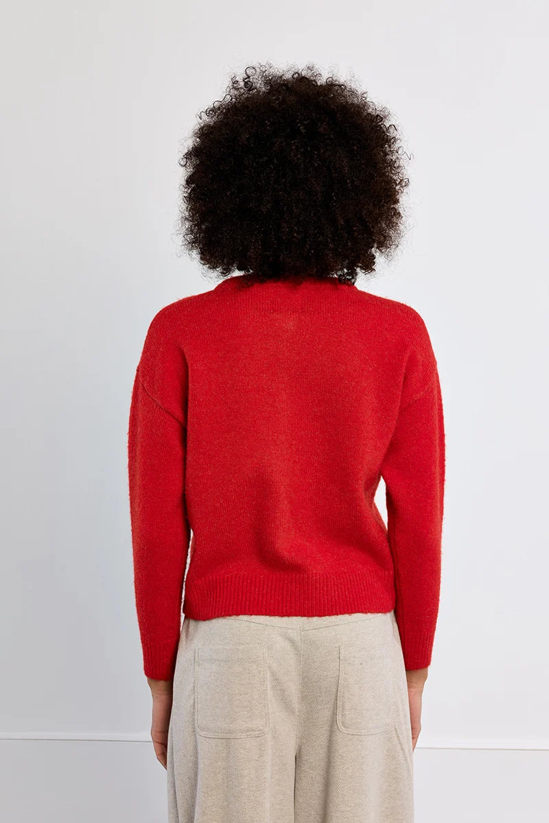 Molly Bracken Plain Cardigan with Bows