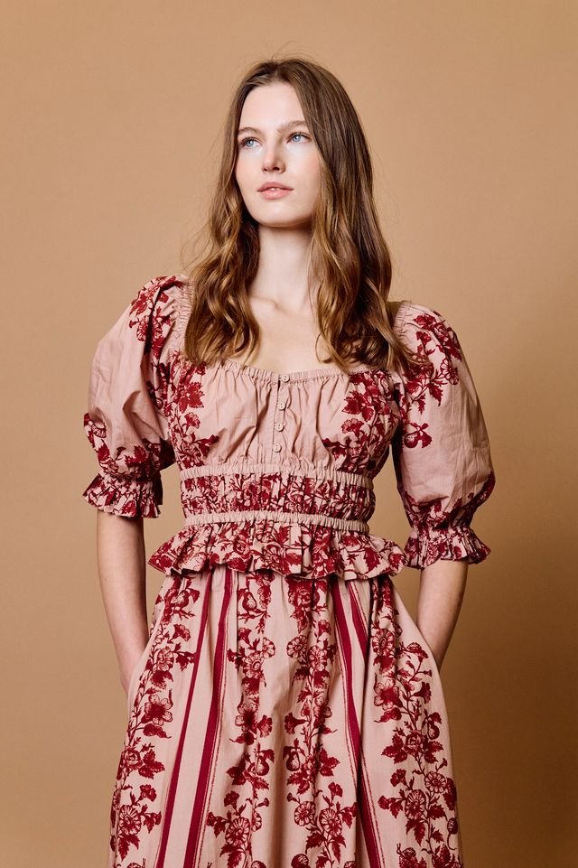 Cleobella Rebecca Top - Capri by Sunset & Co.