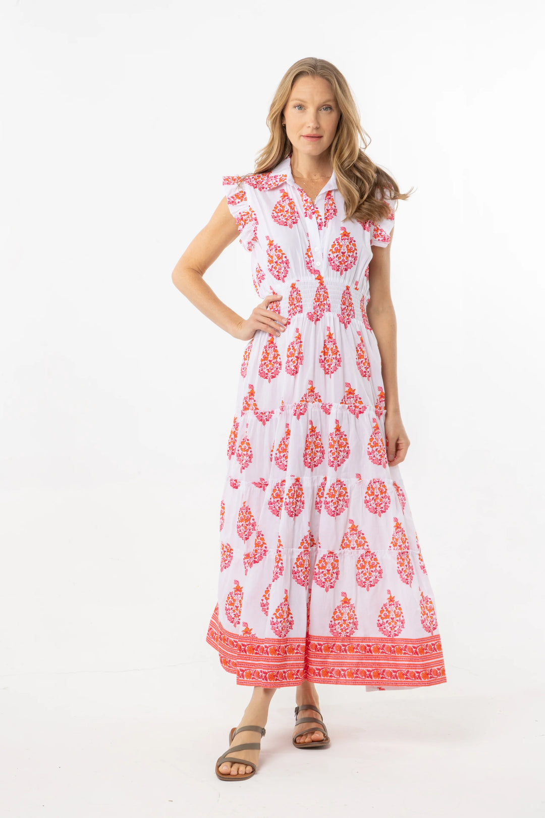 Bindu Paulina Dress - Capri by Sunset & Co.
