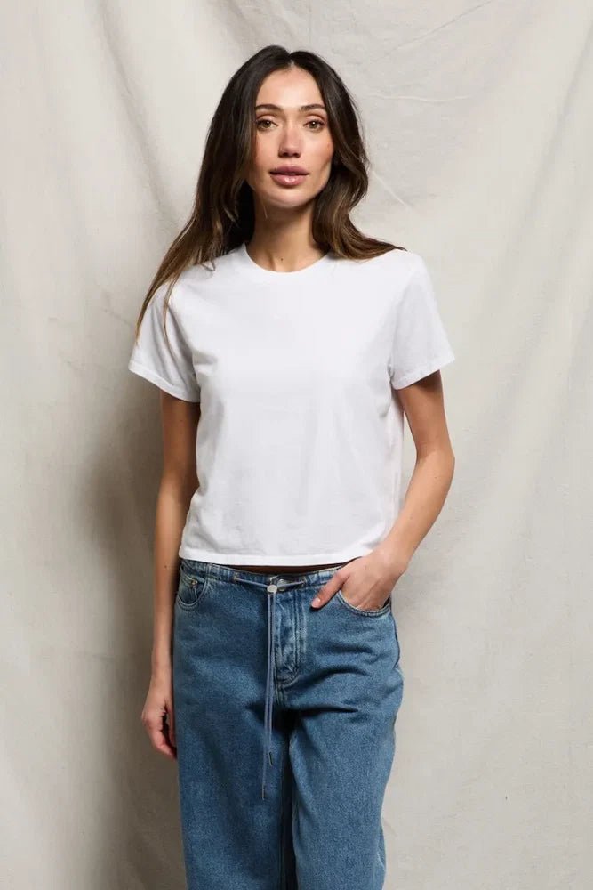 PerfectWhiteTee Springsteen Tee - Capri by Sunset & Co.