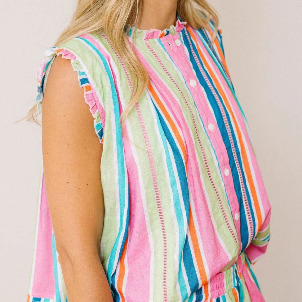 Sunshine Tienda Augustine Top - Capri by Sunset & Co.